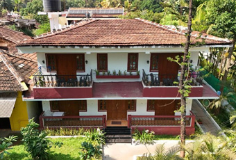 Top Exterior View Villa at Barbosa Villa near Colva in Goa