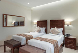 Twin Beds at Seashell Suites